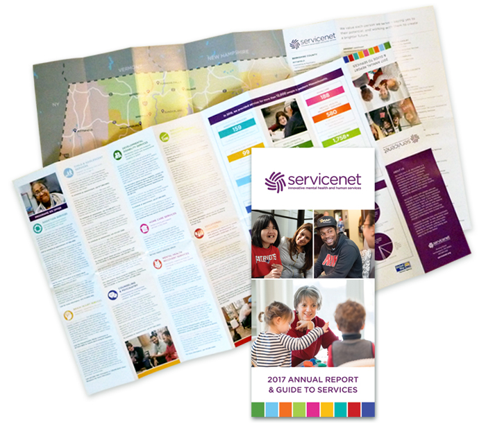 ServiceNet Annual Report and Brochure